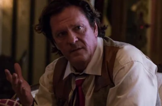 Michael Madsen in a still from the television show Real Detective