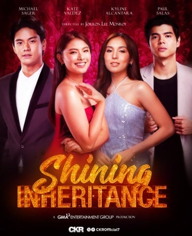 Michael Sager on the poster of the show Shining Inheritance