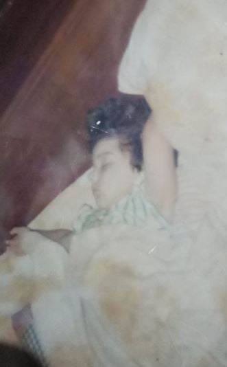 Michelle Mumtaz in childhood