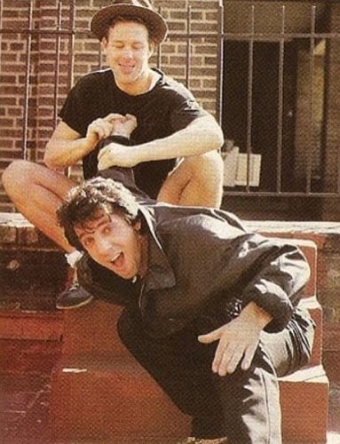 Mickey Rourke with Chuck Zito