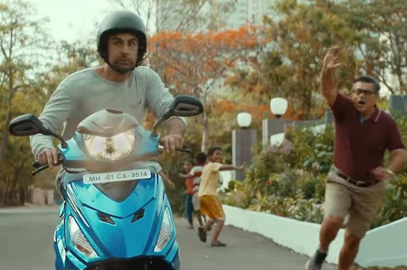 Micky Makhija in a still from a TV commercial