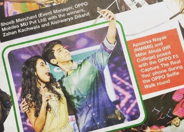 Mihir Ahuja in a newspaper article