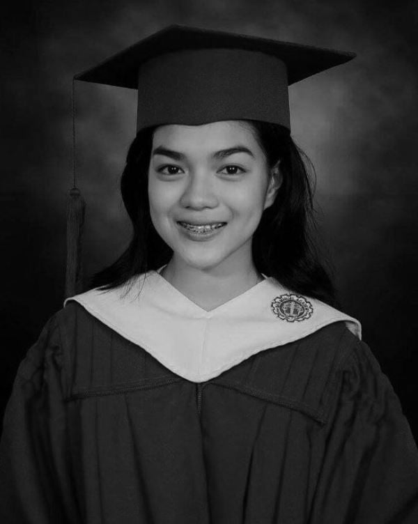 Mika Salamanca after graduating from high school