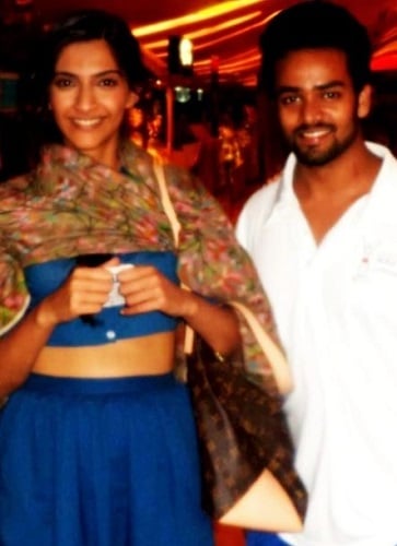 Mikki Koomar with Sonam Kapoor