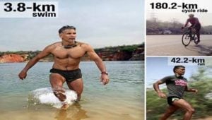 Milind Soman Ironman Triathlon
