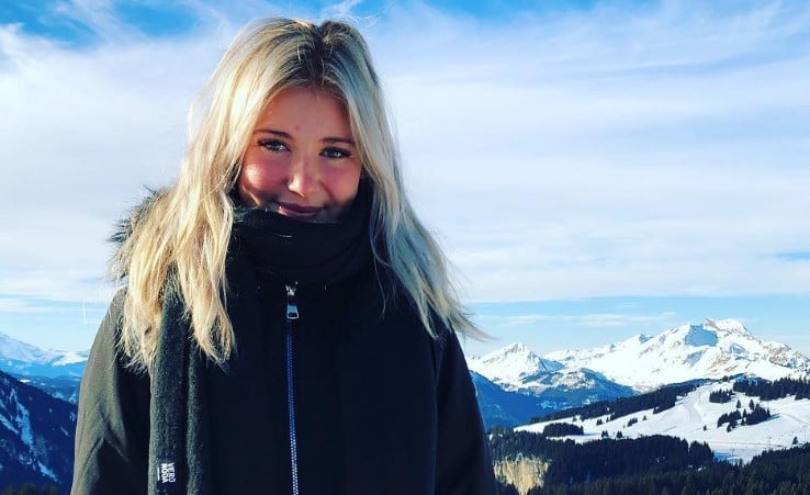 Milla Magee during a trip