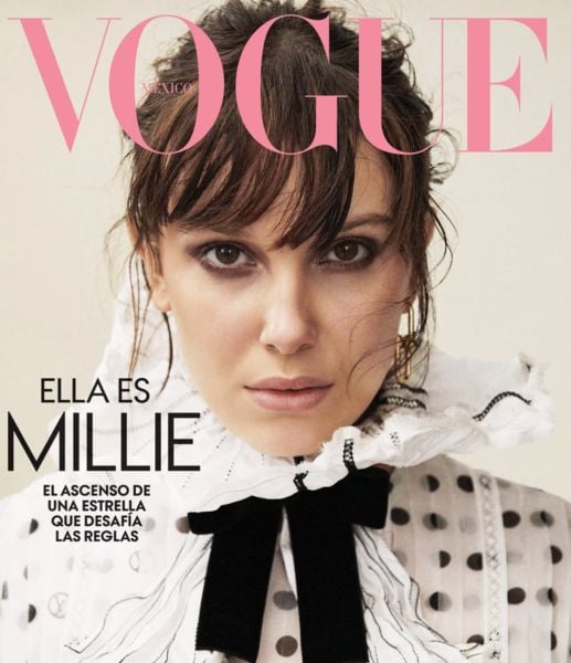 Millie Bobby Brown on the Vogue Mexico cover in 2022