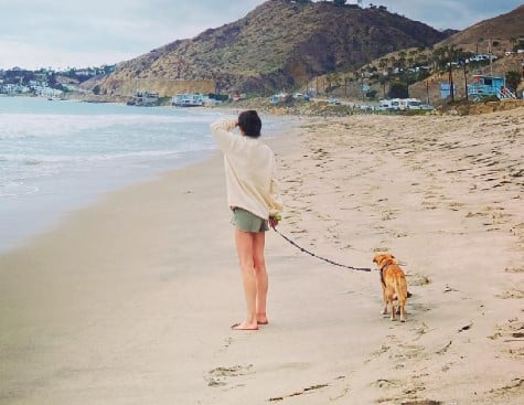 Mina Kimes during a trip