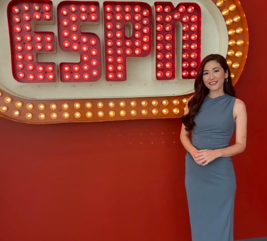 Mina Kimes posing at ESPN