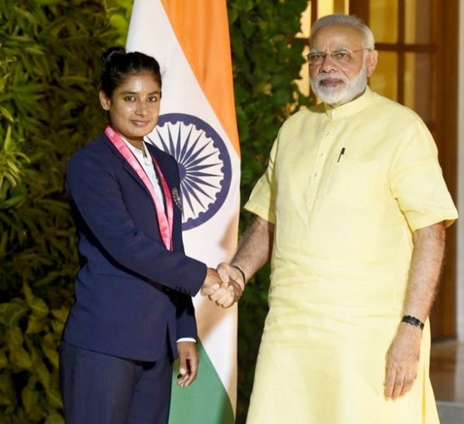 Mithai Raj With Narendra Modi