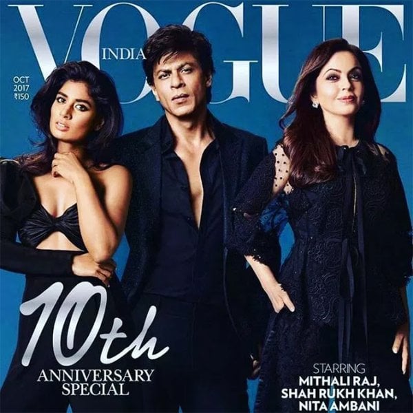 Mithali Raj on The Cover of Vogue Magazine