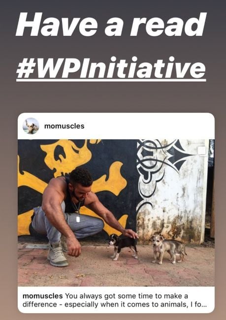 Mo Ismail promoting his World Peace initiative