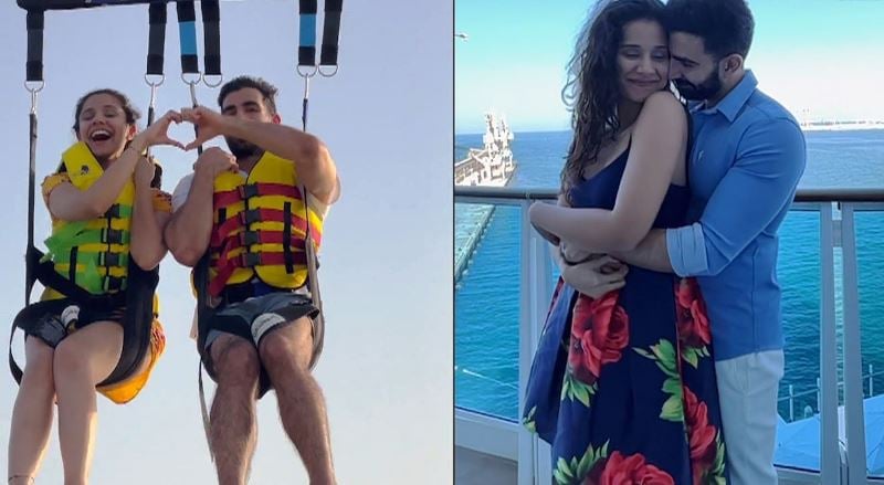 Mohak Malhotra and Nidhi Kumar on a trip