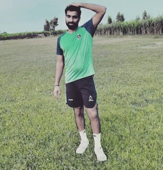 Mohammed Kaif when he trained at DNS Academy, Amroha