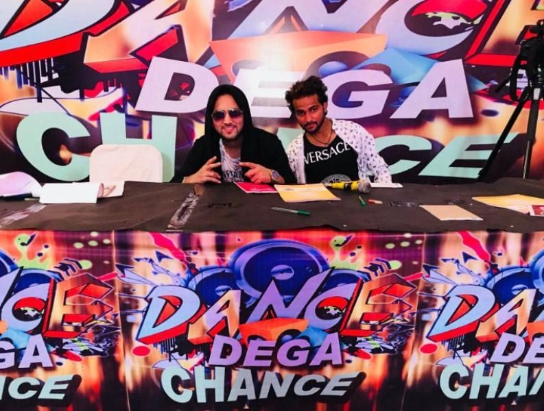 Mohd. Danish as a judge for a dancing show