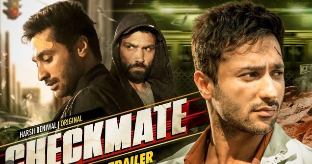 Mohit Chhikara on the poster of the YouTube film Checkmate (2023)