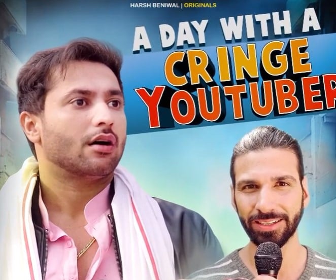 Mohit Chhikara on the poster of the short film 