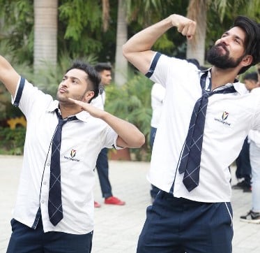 Mohit Chhikara with Harsh Beniwal