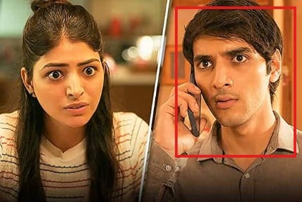 Mohit Duseja on the poster of the television series Crimes Aaj Kal (2023)