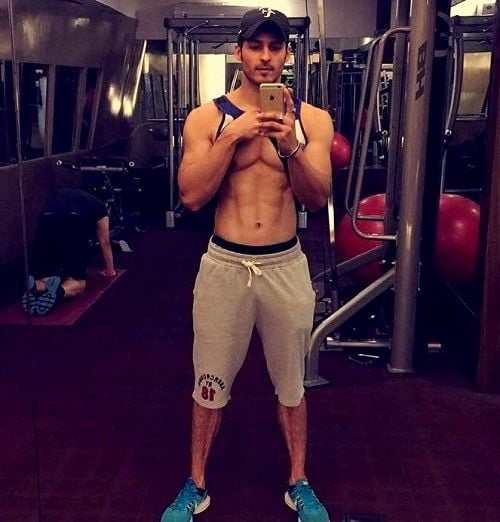 Mohit Malhotra at Gym