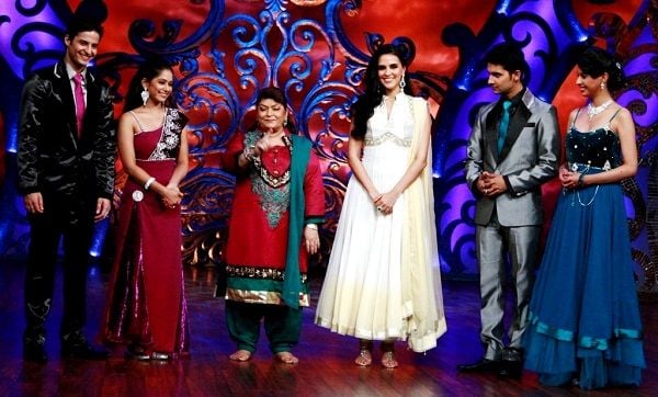 Mohit Malhotra on the set of 