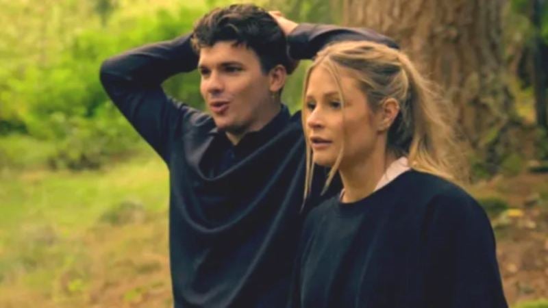 Mollie Pearce in a still from the reality show 