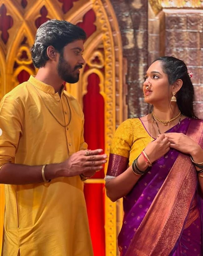 Monica Rathi as Manju in a still from the TV serial Constable Manju