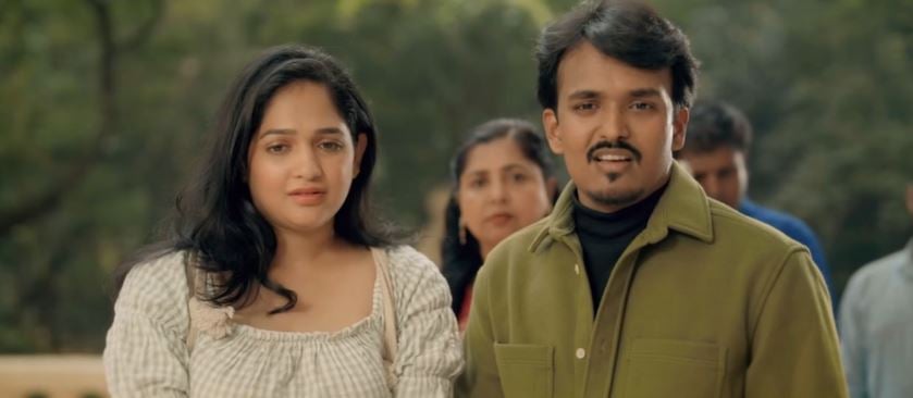 Monica Rathi featured in an advertisement for CEo Maharashtra