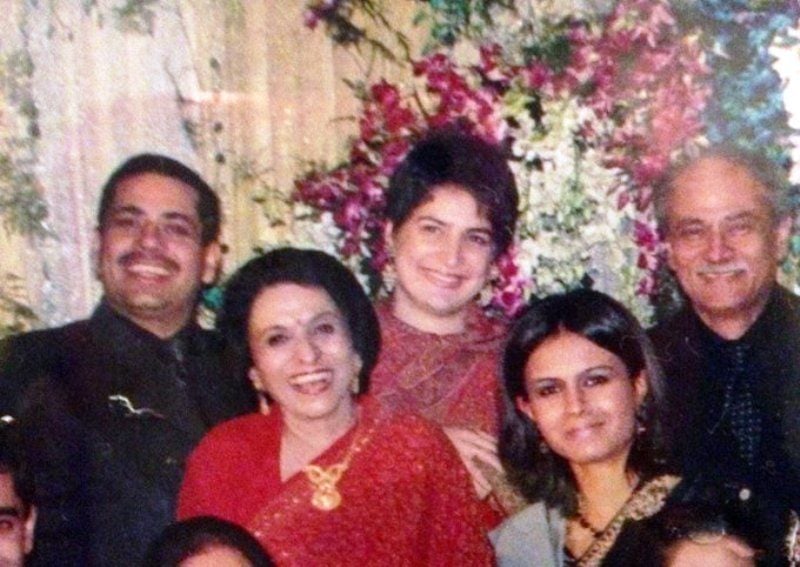 Monicka Vadera with Her Family