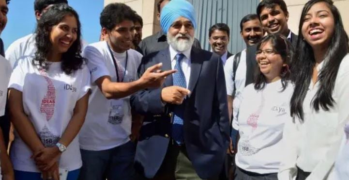 Montek Singh Ahluwalia as the Deputy Chairman of the Planning Commission of India