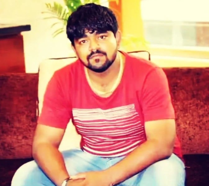 Monu Manesar in his early 20s