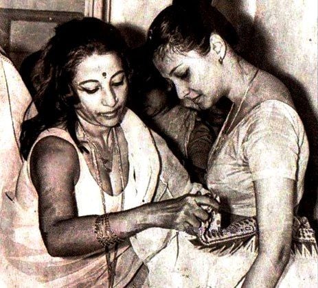 Moon Moon Sen With Sucharita Sen