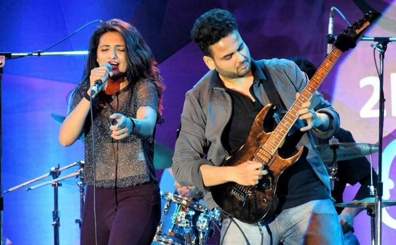 Mrunal Shankar during a stage show