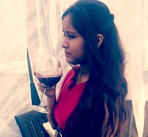 Mugdha Meharia drinks alcohol