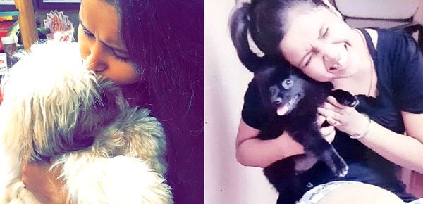 Mugdha Meharia loves dogs