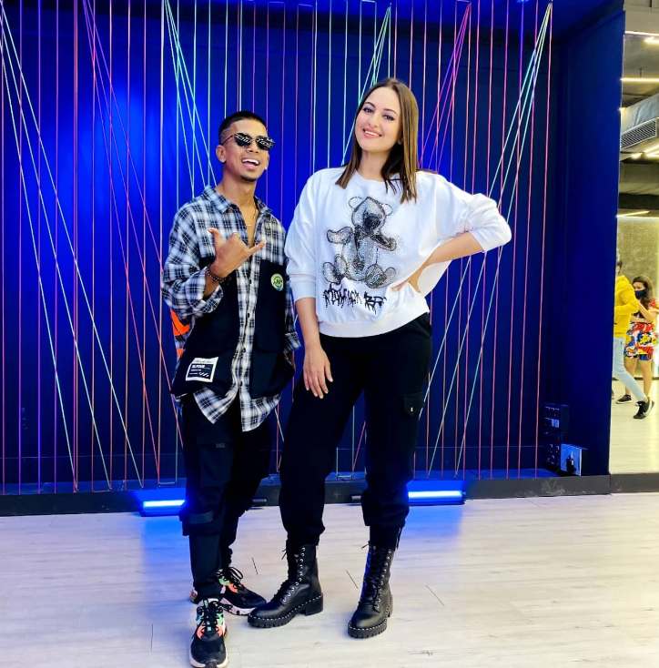 Mukul with Sonakshi Sinha