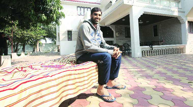 Munaf Patel in his village