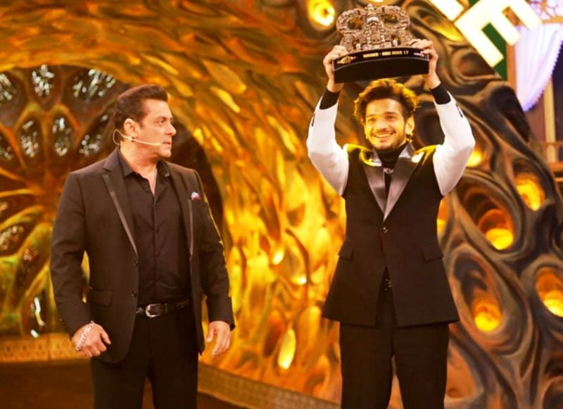 Munawar Faruqui after winning the show 