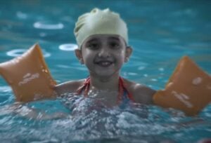 Myra Rajpal in a still from the Bollywood film Dobaaraa