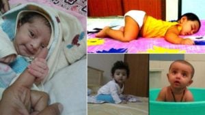 Myra Vishwakarma in her Childhood