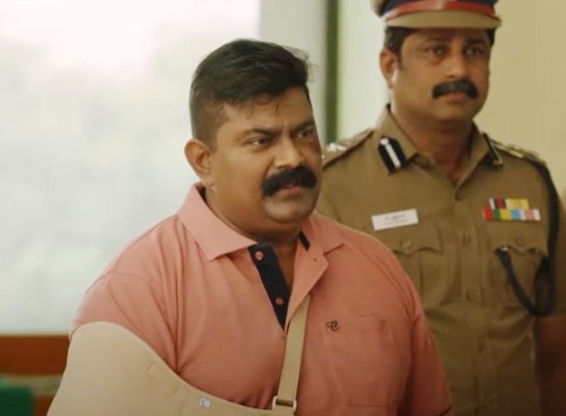 Mysskin (left) in a still from the film 