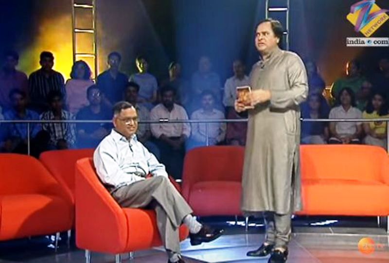 N. R. Narayana Murthy at Jeena Isi Ka Naam Hai
