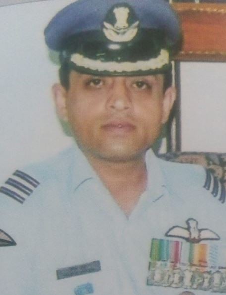 Nagesh Kapoor during his early years as an Indian Air Force (IAF) officer