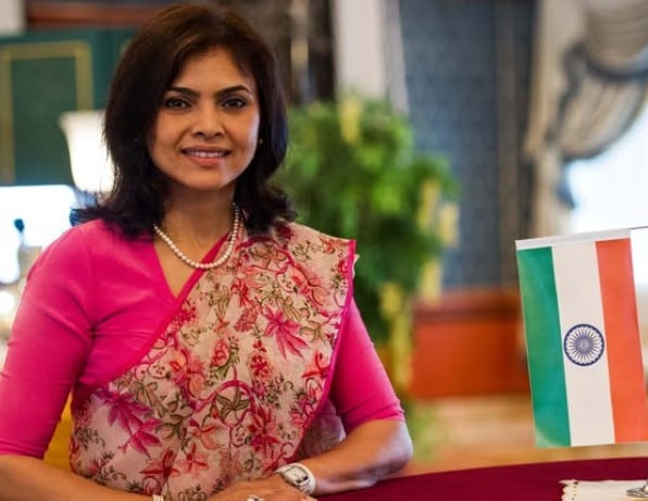 Nagma Mallick during her period as the Deputy Spokesperson for the Ministry of External Affairs