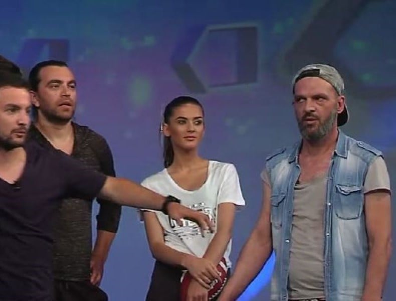 Naim Xuxi Bunjaku in a still from Super Sfida