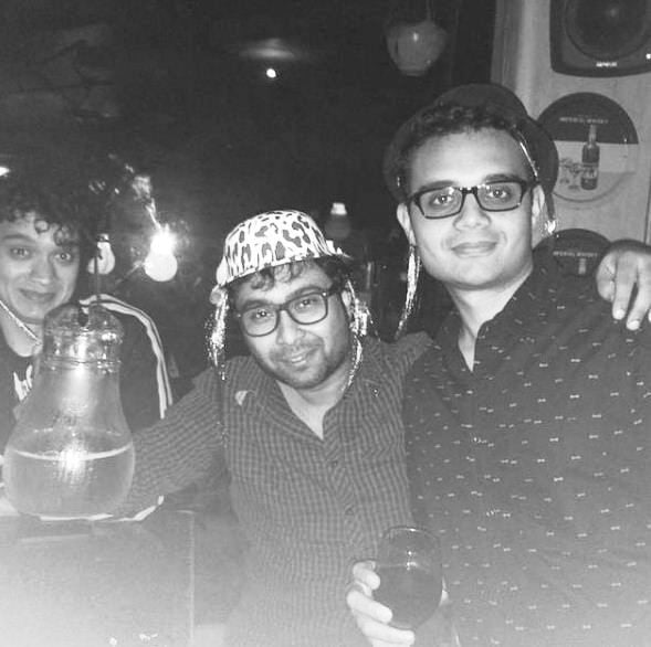 Namashi Chakraborty in a party