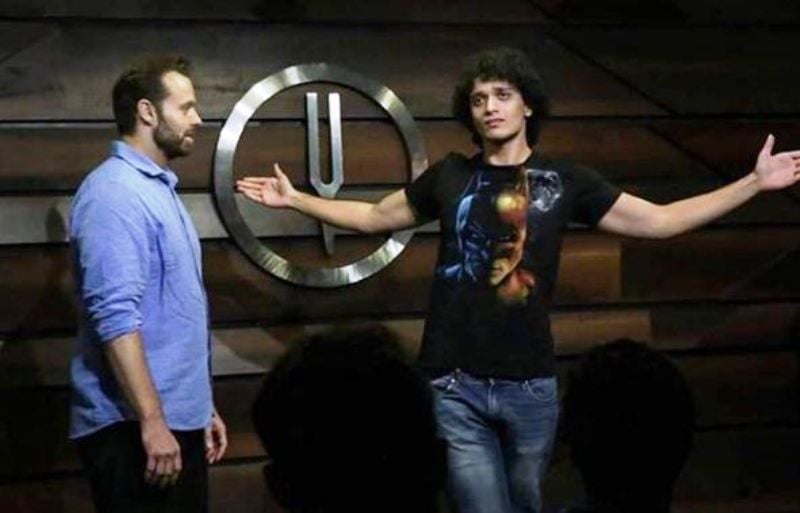 Namashi Chakraborty performing at The Habitat - Comedy and Music Cafe Mumbai