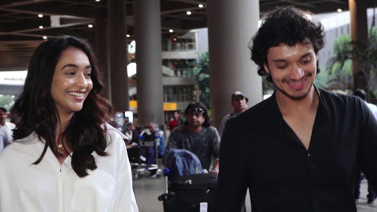 Namashi Chakraborty with his co star Amrin Qureshi