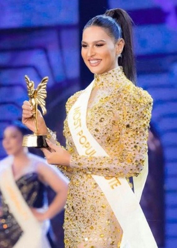 Namitha Marimathu at the Miss International Queen pageant 2022