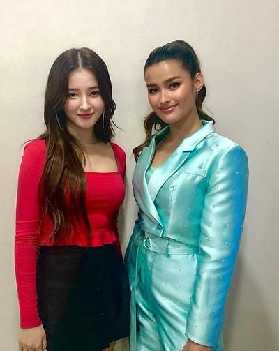 Nancy with Liza Soberano